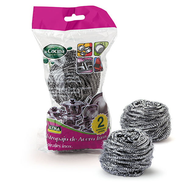 Ref. 92 - 2 estropajos acero (40g)
